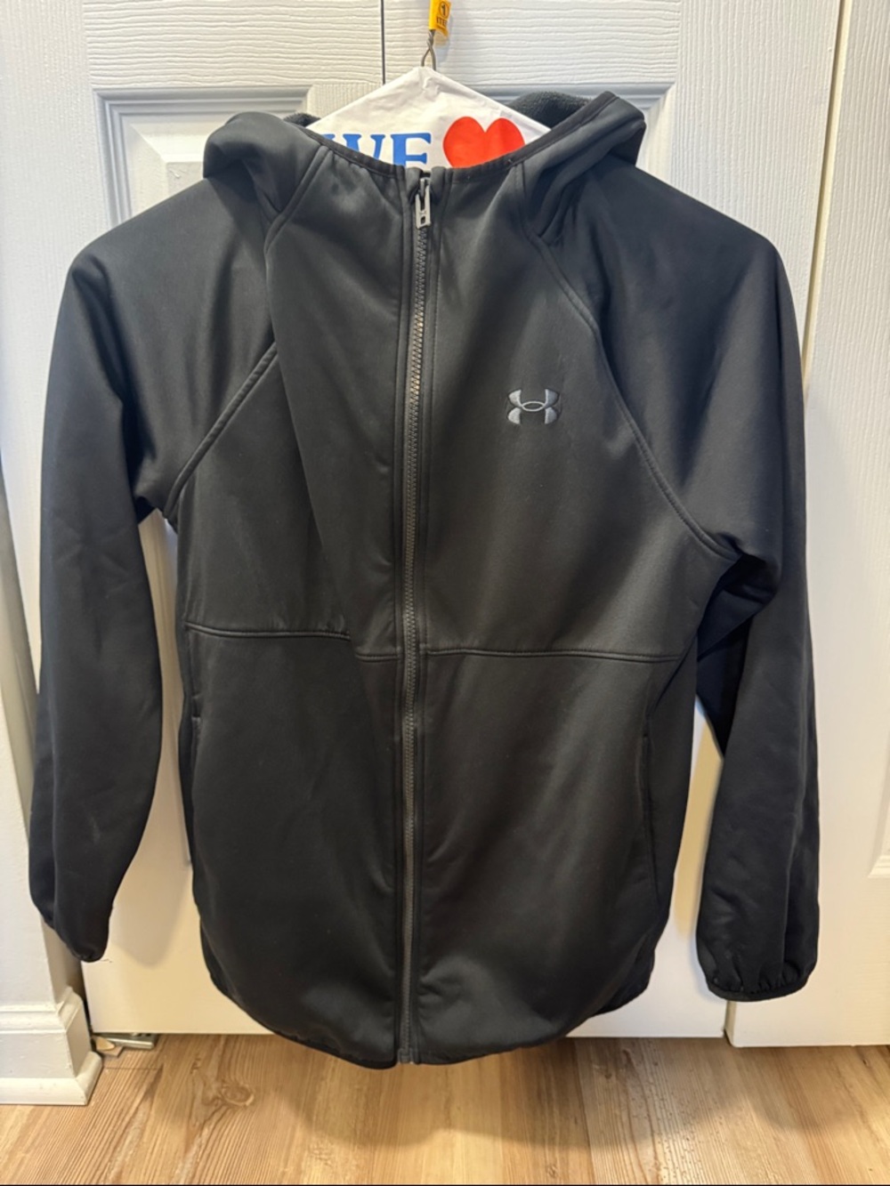 Under Armour Black Hooded Full-Zip Jacket